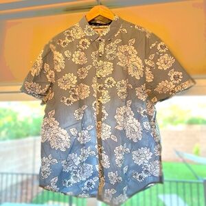 Penguin XL Men’s Floral Printed Button Down 🌸